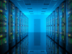 racks of servers in data center depicting enterprise server procurement